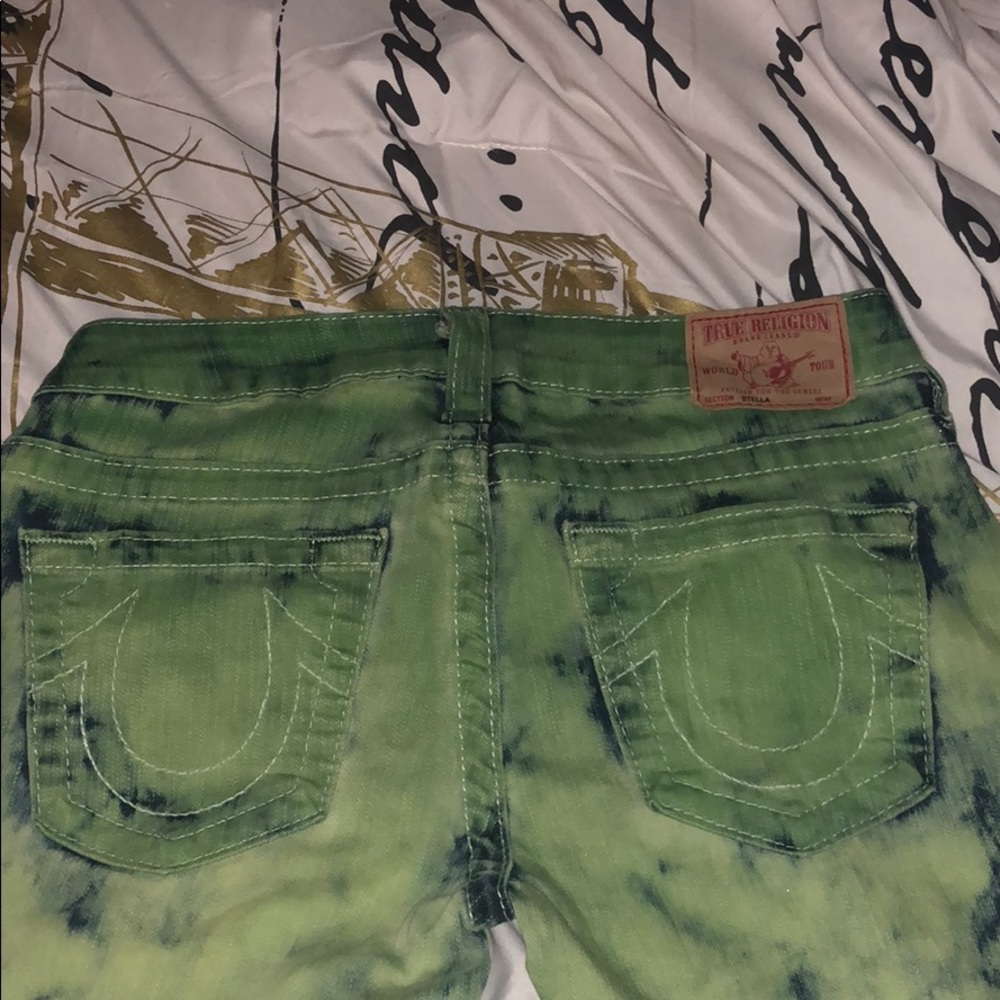 Ty dye true religion jeans